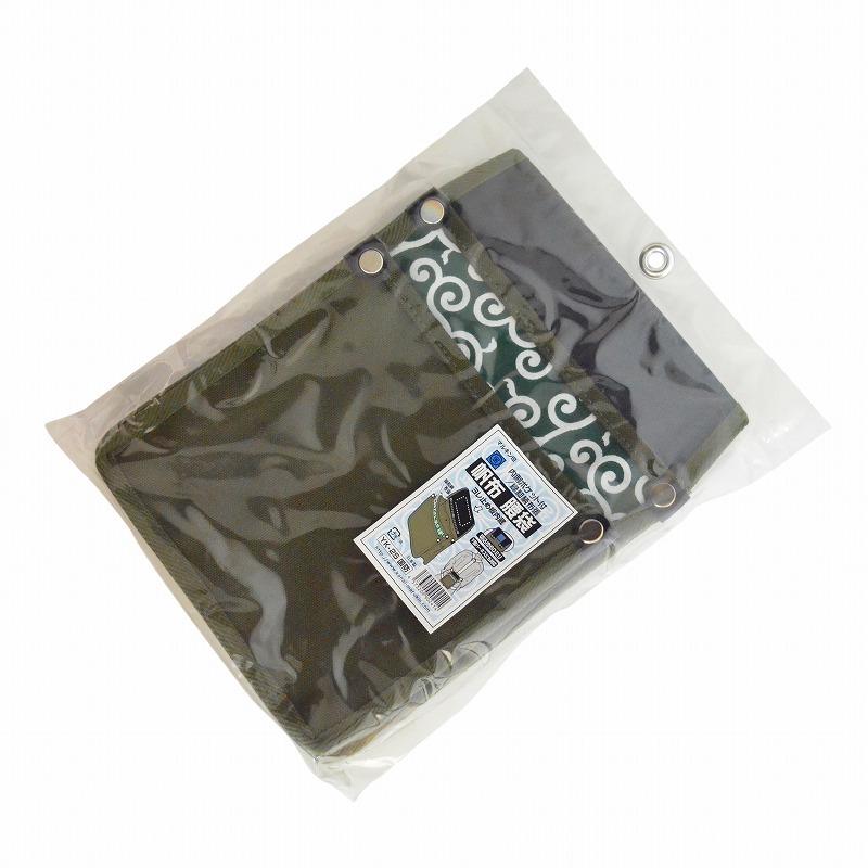 金井産業　マルキン印 内側ポケット付 帆布／緑和柄 YK-25 国防 |  | 08