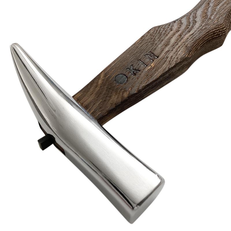 金井産業 マルキン印 板金ハンマー 焼加工 ステン武力屋 21 角蛇曲ショート 250mm 木柄 日本製 | マルキン印 | 03