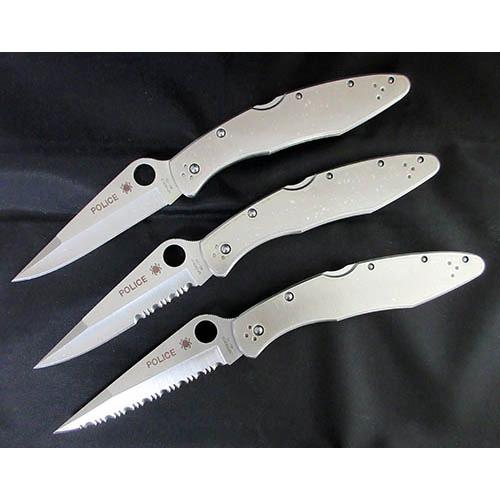 SPYDERCO POLICE MODEL スパイダルコ ポリスモデル ステンレス