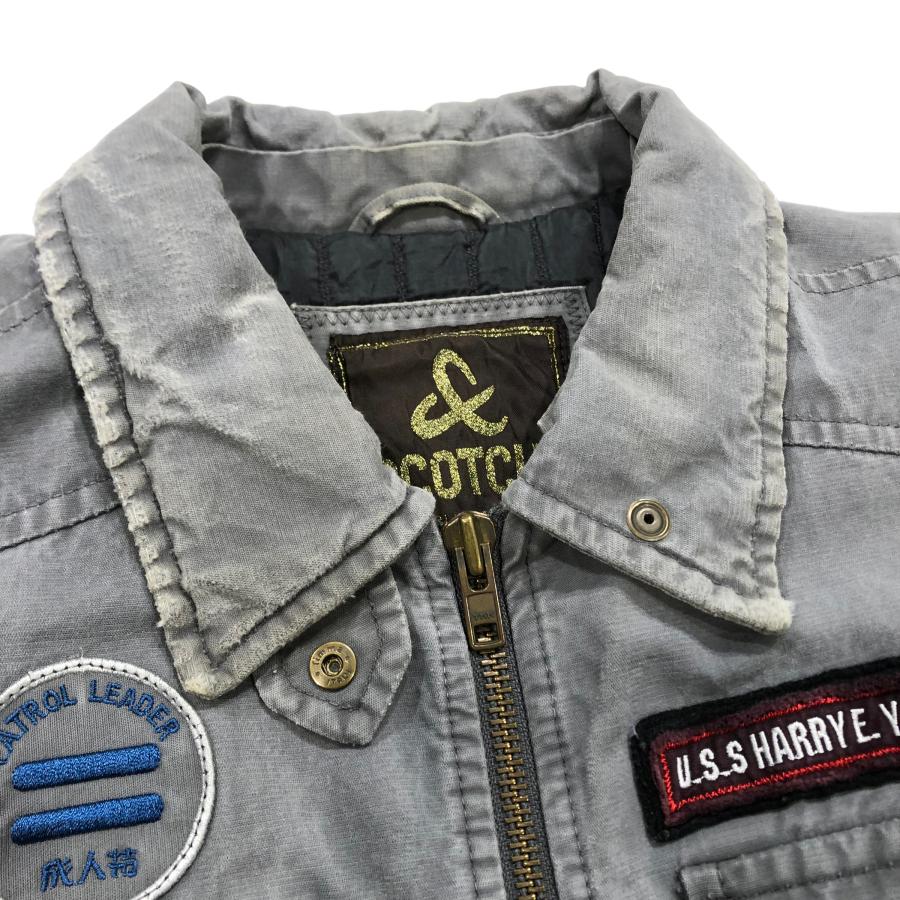 Schott N.Y.C（ショット） 【M】USA 古着 Schott ワッペン コットン