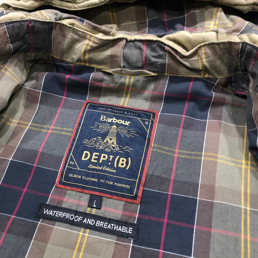 Barbour（バブアー） 【L】古着 Barbour Dept(B) マウンテンパーカー