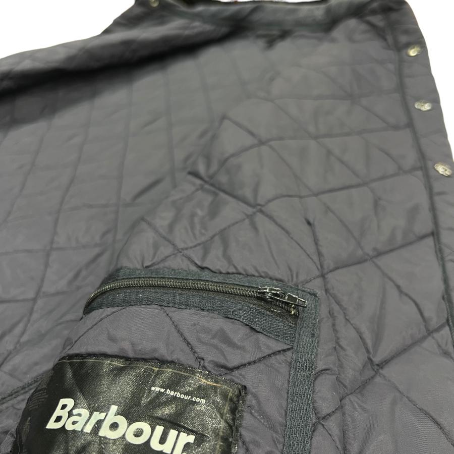 Barbour（バブアー） USA 古着 キルティングジャケット ネイビー S
