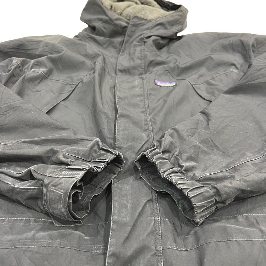 USA 古着 USA製 パタゴニア Patagonia インファーノジャケット INFURNO JACKET アウトドア フーディ ブラック S｜marukinstore2020｜08