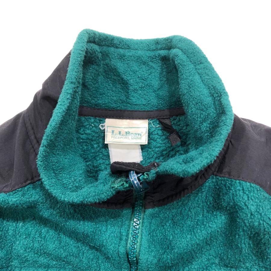 M】USA古着 L.L.Bean エルエルビーン フリースジャケット ナイロン 