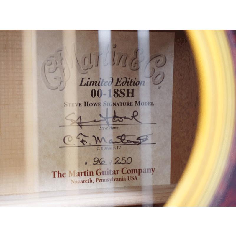 Martin <マーティン> 00-18SH Steve Howe Signature Model Martin <マーティン> 00-18SH Steve Howe Signature Model