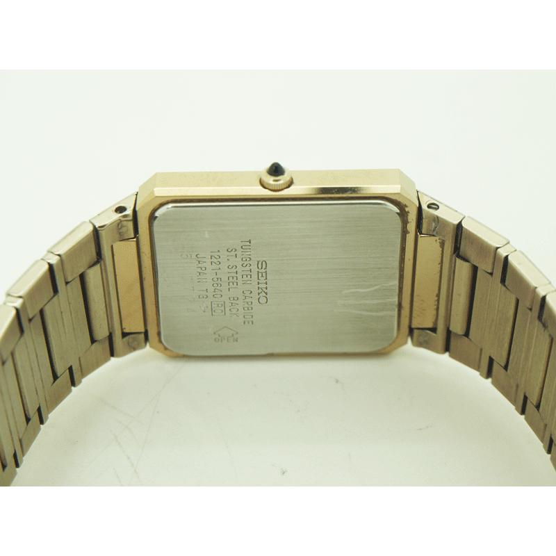 セイコー/SEIKO ドルチェ/Dolce クォーツ 腕時計 1221-5640 中古美品