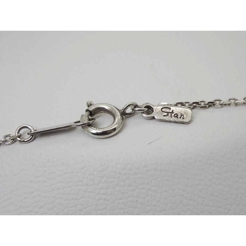 スタージュエリー ブルートパーズ ペンダント ネックレス シルバー925  