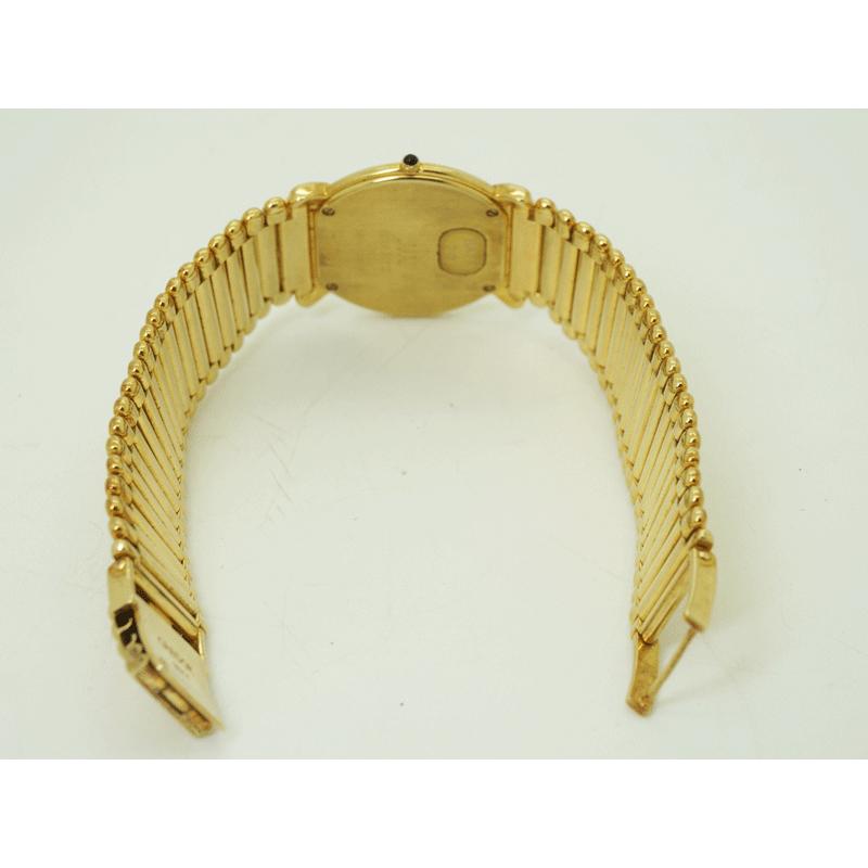 SEIKO クレドール リネアクルバ 純正ベゼルダイヤ 5A74-0060 K18 YG