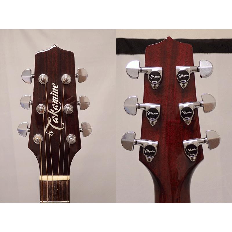 タカミネのエレアコ！TAKAMINE PTU-508/WR/ 社外ハードケース付 中古 