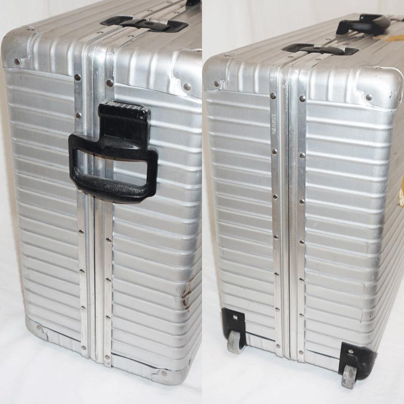 年季充分ボコボコ系】リモワ RIMOWA アルミトランクケース 年季充分ボコボコ系】リモワ RIMOWA アルミトランクケース