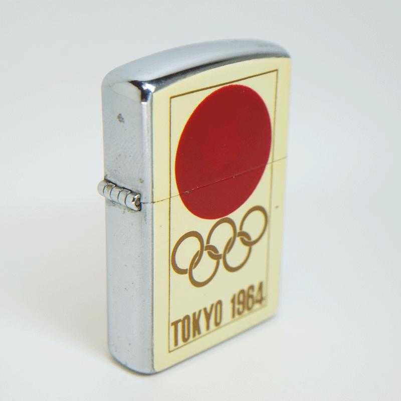 TOKYO 東京 オリンピック オイルライター 希少 オリンピックマーク使用