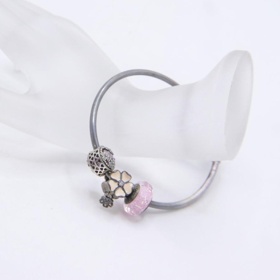 PANDORA（パンドラ） 2点セット チャーム ネックレス ブレスレット