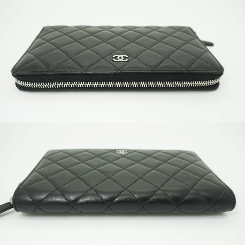 CHANEL シャネル ラウンドファスナー長財布 オーガナイザー