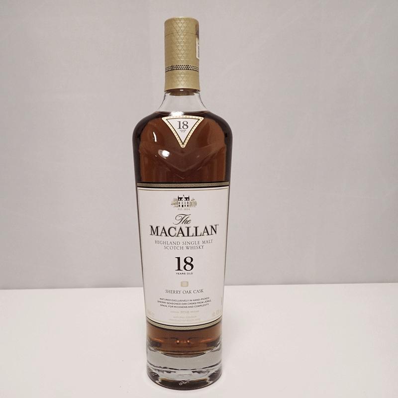 未開栓】The MACALLAN ザ・マッカラン 18年 2018 シェリーオーク