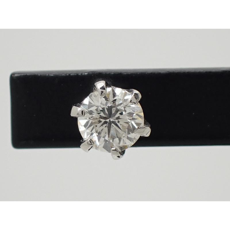 PT900 上質 天然 ダイヤモンド ピアス 0.54ct 美品 高品質 高グレード 