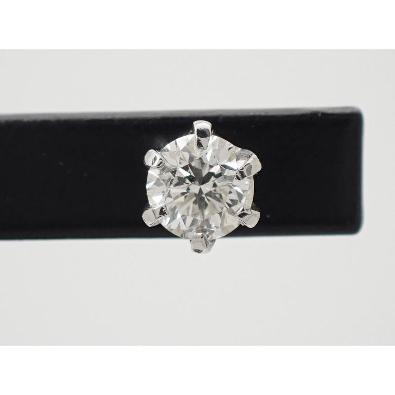 PT900 上質 天然 ダイヤモンド ピアス 0.54ct 美品 高品質 高グレード