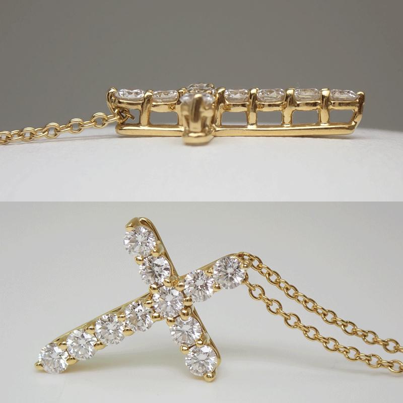 TIFFANY＆CO ティファニー スモールクロスネックレス ネックレス