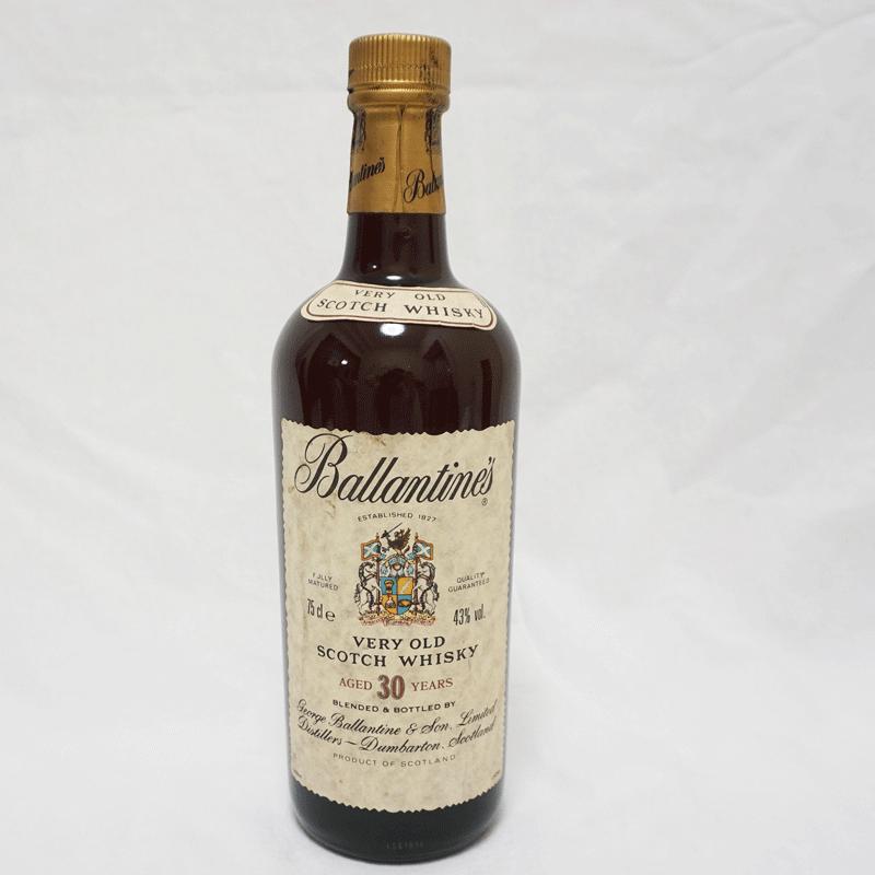 20歳以上!!【未開栓】Ballantine's バランタイン 30年 ベリーオールド スコッチ ウイスキー★750ml