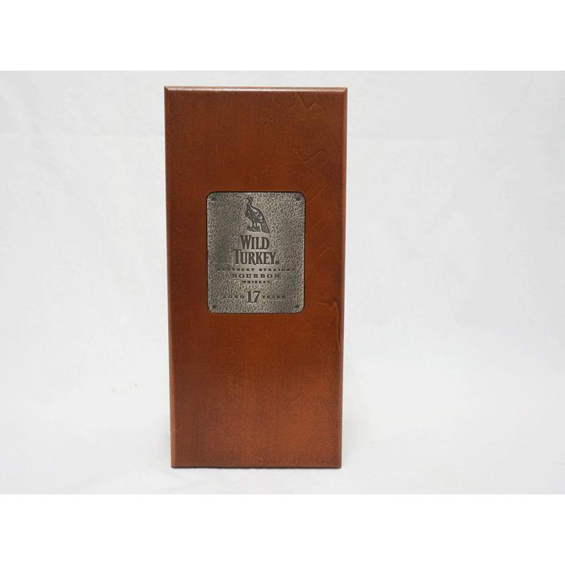 匿名配送 20歳以上!!【未開栓】バーボン ウイスキー ワイルドターキー 17年 木箱付 WILD TURKEY　BOURBON WHISKEY 750ml 2001年限定 【J1957729163】(69900円)