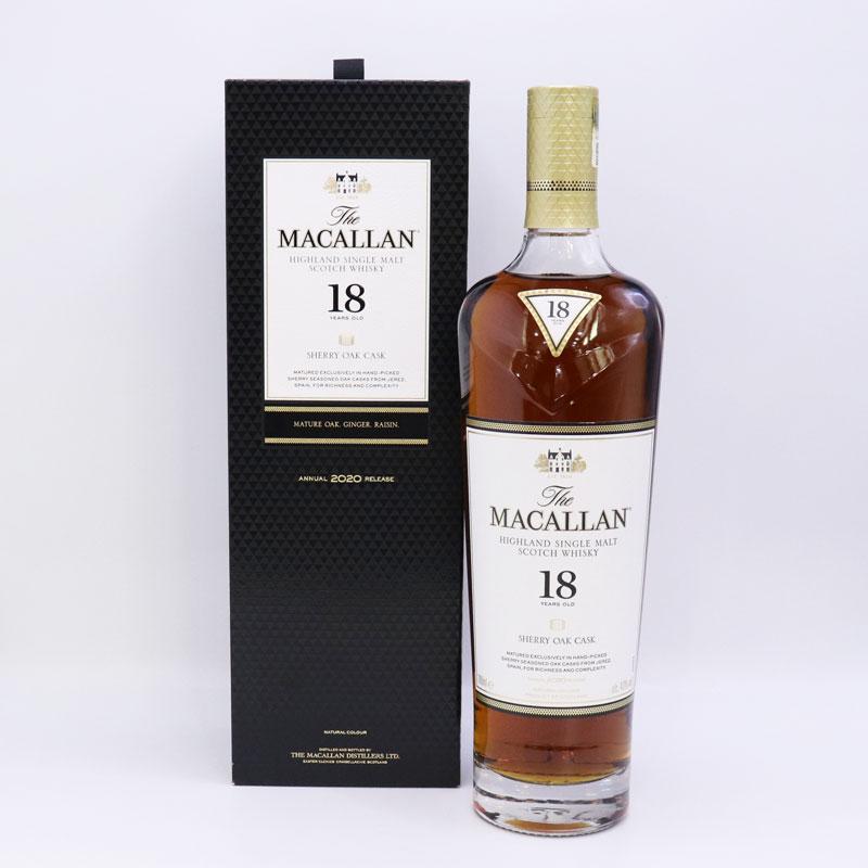 新品未開封 マッカラン18年 2020 ザ・マッカラン シェリーオーク 未開栓◇The MACALLAN 18年 2020