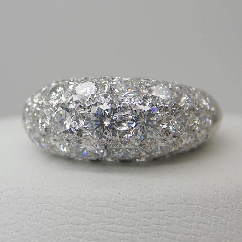 ヴァンクリーフ＆アーペル　プレリュードリングPt950 ダイヤ　0.33 　指輪 VCA ヴァンクリーフ＆アーペル 【VanCleef & Arpels】PT950 プラチナ