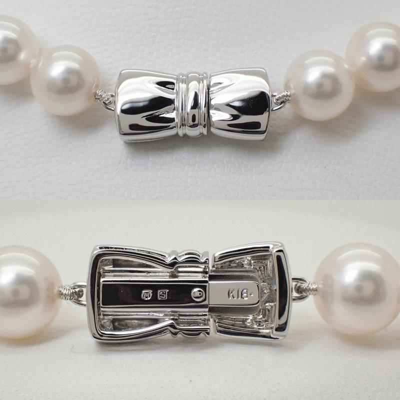 MIKIMOTO 真珠 ネックレス イヤリングセット エトレンヌ K18 MIKIMOTO
