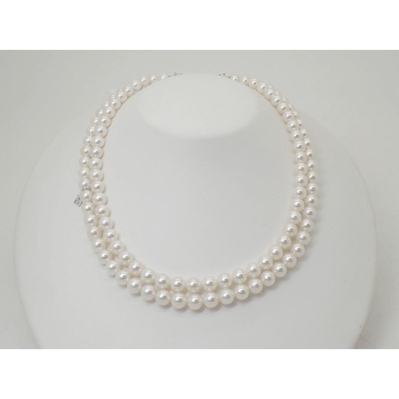 MIKIMOTO ミキモト K18WG ダイヤモンド0.08ct インフィニティオペラ