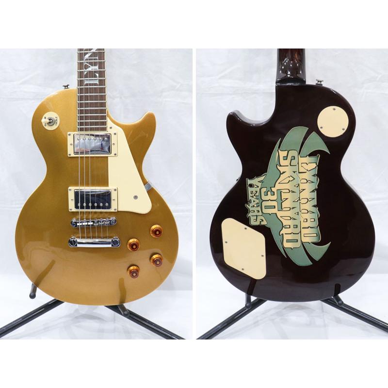 Epiphone - エピフォン Les Paul Standard レスポール Lynyrd Skynyrd 30周年不死化ひな型 電気ギターギター ゴールドいの一番 中古 貨物輸送無料！！