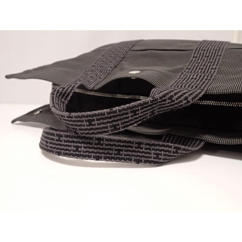 HERMES エルメス エールライン トートバッグ MMサイズ グレー 中古 美