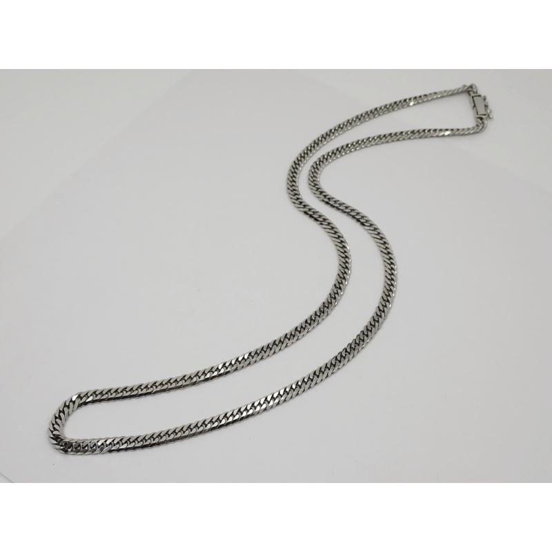 送料無料】Pt850 喜平 キヘイ ネックレス W 6面 ダブル 30g （実重量 