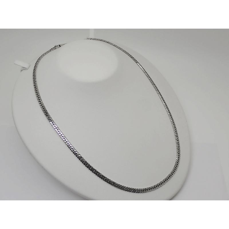 送料無料】Pt850 喜平 キヘイ ネックレス W 6面 ダブル 30g （実重量 