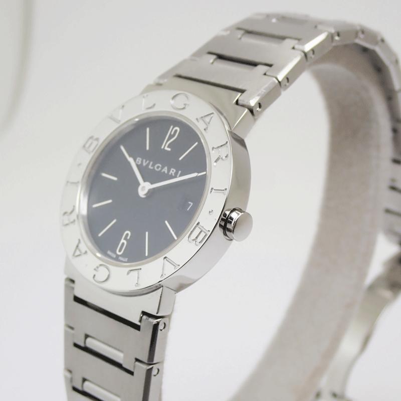 BVLGARI 時計 ブルガリ ブルガリブルガリ BB26SSD ブラック レディース