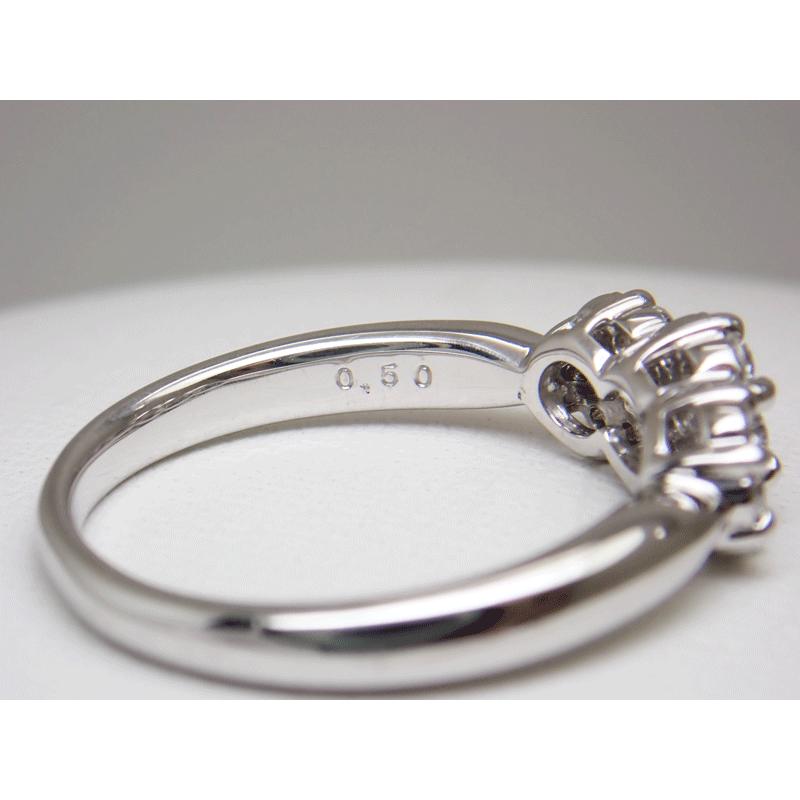まある様ＰＴ　ダイヤモンドリング 0.50カラット ダイヤ PT900 ダイヤモンド リング 0.50ct 上質天然ダイヤ ハート
