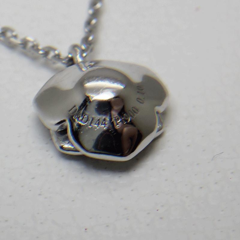 D&D144 Pt850/900 プラチナ 144面カット 多面カットダイヤ D0.10ct  