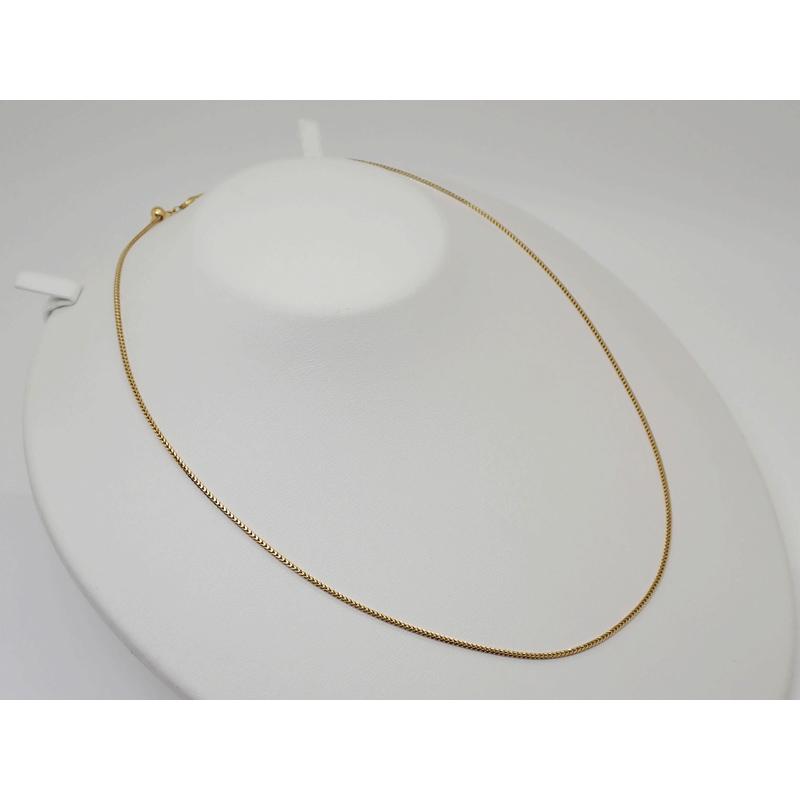 GINZA TANAKA 銀座田中 18金 デザイン ネックレス 45cm ◇ K18 実重量