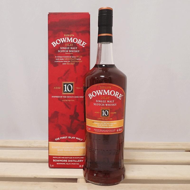 BOWMORE 10年 シングルモルトウイスキー 限定版 BOWMORE 10年 シングルモルトウイスキー 限定版