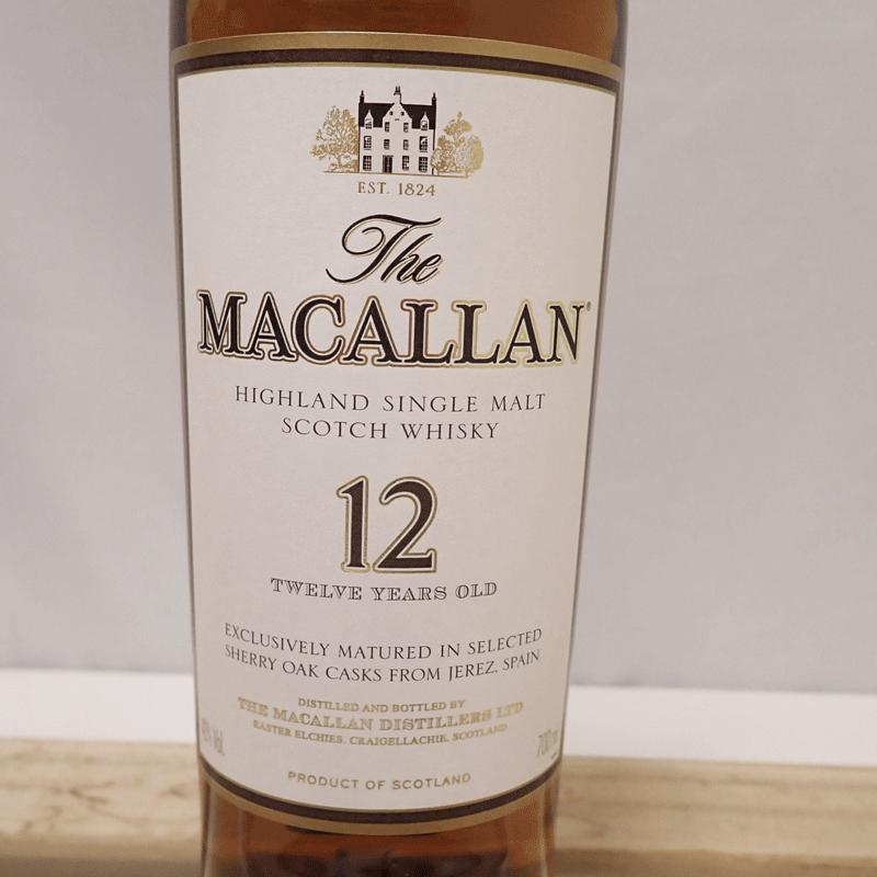 【公式】 20歳以上！！【未開栓】The MACALLAN　ザ・マッカラン12年 シェリーオークカスク 旧ボトル 40％ 700ml ハイランドウイスキー 送料無料 【K2089515333】(11400円)