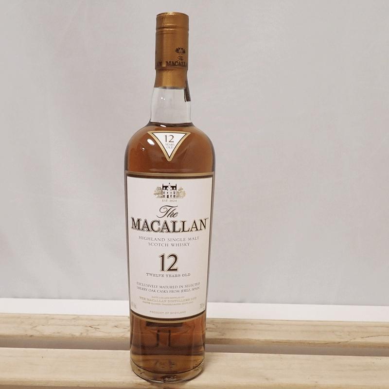 20歳以上！！【未開栓】The MACALLAN ザ・マッカラン12年