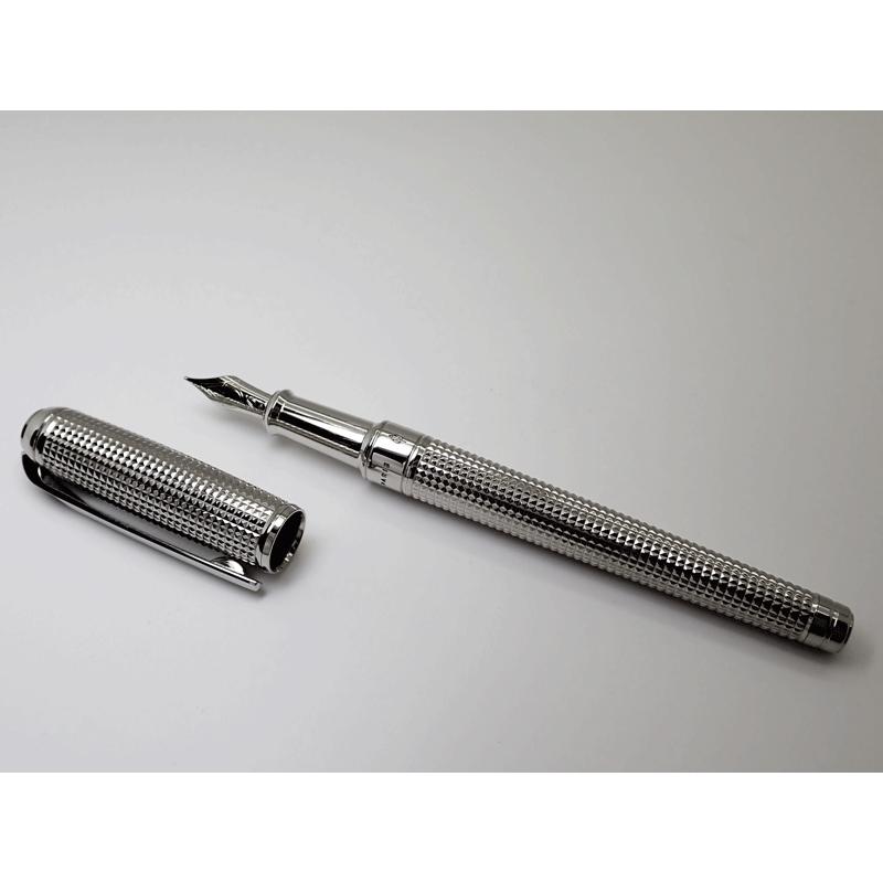 デュポン ペン先14K 万年筆 585　ST.Dupont　高級感 １４金 新品同様】 S.T. DUPONT デュポン 万年筆 ファイアーヘッド 585 14K