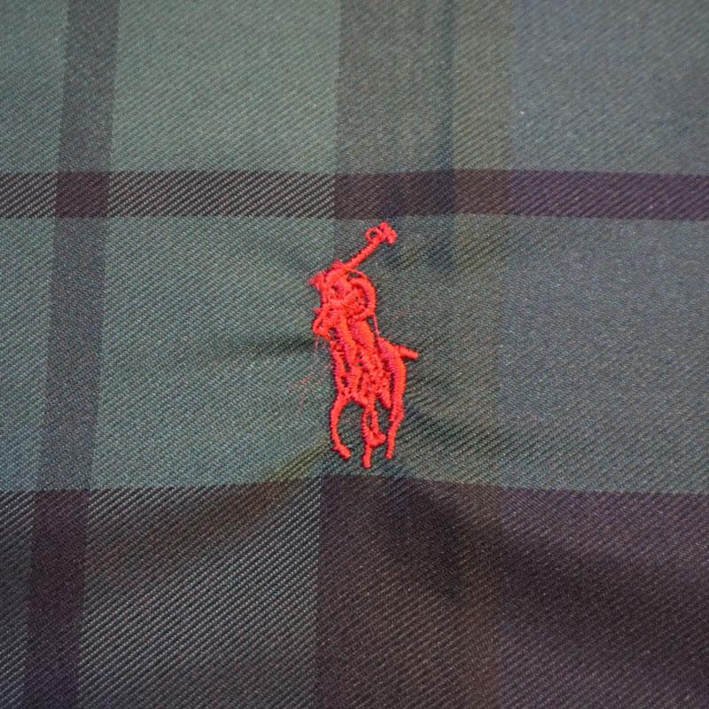 未使用品】 ポロ ラルフローレン POLO RALPH LAUREN 長傘 雨傘 緑×紺