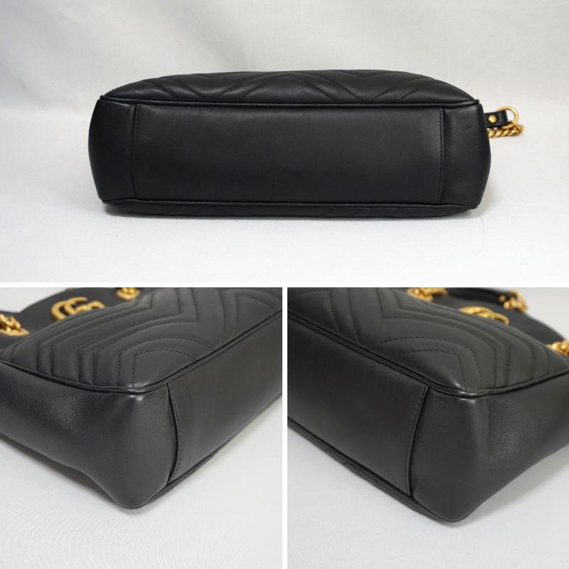 GUCCI（グッチ） 【美品】レア チェーンレザーショルダーバッグ 443501
