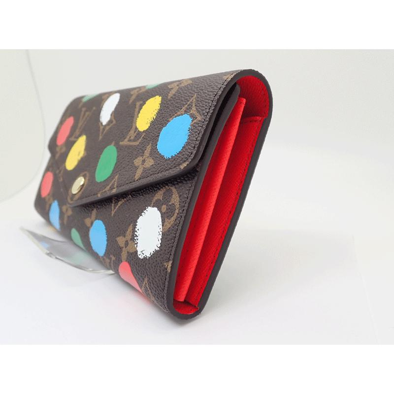 新品】ルイ ヴィトン LV × YK ポルトフォイユ サラ NM 草間彌生 新品】ルイ ヴィトン LV × YK ポルトフォイユ サラ NM 草間彌生