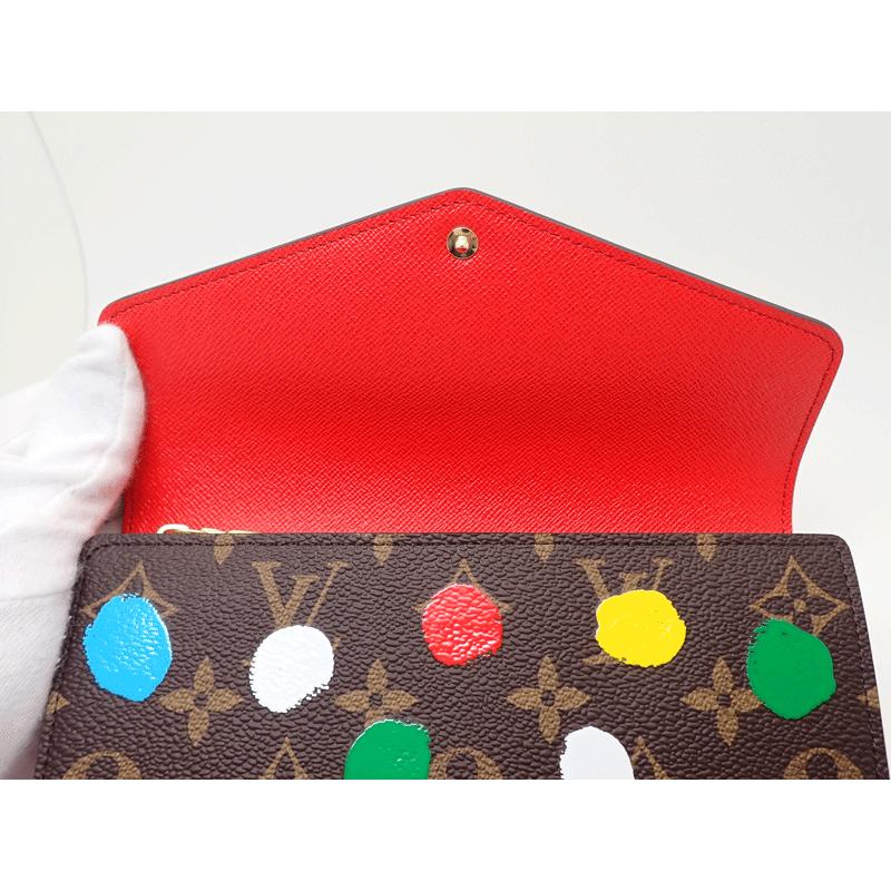 新品】ルイ ヴィトン LV × YK ポルトフォイユ サラ NM 草間彌生 新品】ルイ ヴィトン LV × YK ポルトフォイユ サラ NM 草間彌生