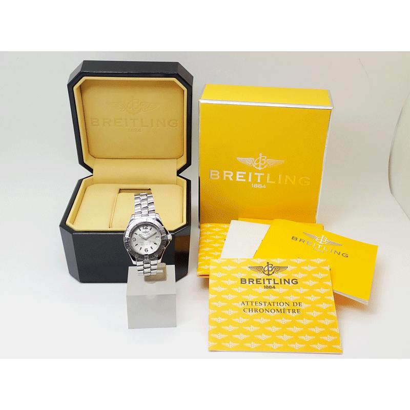 【値下げ!! 箱なし】ブライトリング　コルトクロノオーシャン BREITLING】ブライトリング コルト オーシャンヌ ステンレススチール
