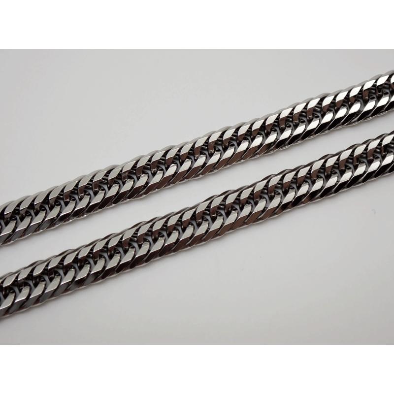 送料無料】Pt850 喜平 キヘイ ネックレス トリプル 12面 30g （実重量