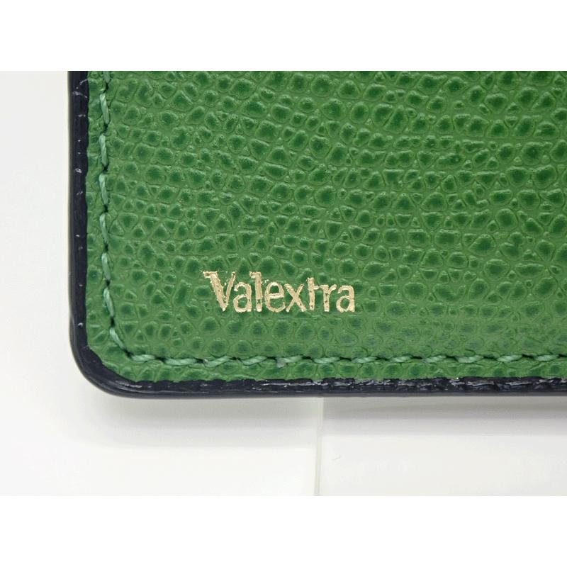 未使用】Valextra ヴァレクストラ カードケース 緑 sgnl0075028l99cc99