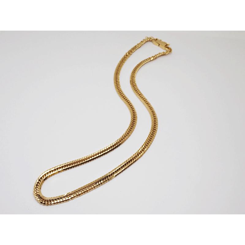 k18YG 12面トリプルチェーンネックレス 40CM 楽天市場】喜平 K18 12面