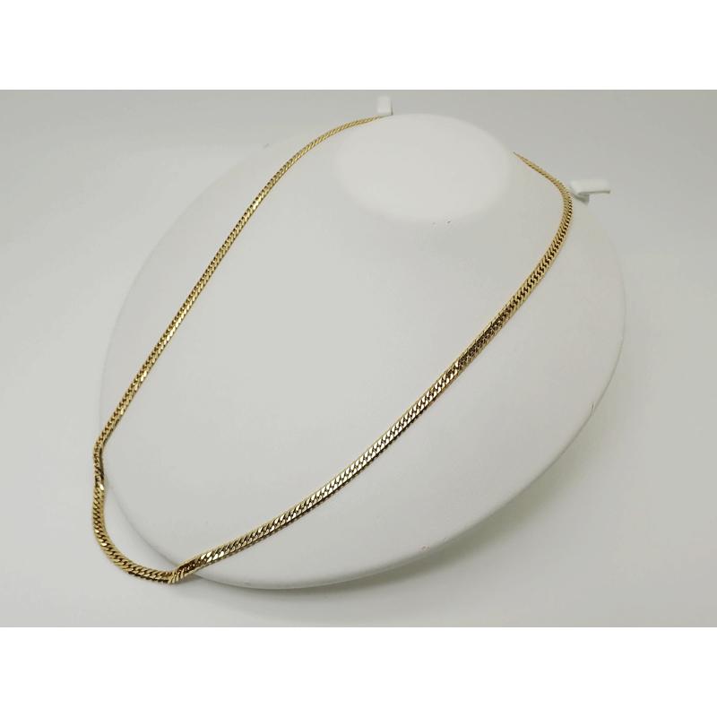 送料無料】18金 喜平 キヘイ ネックレス 6面 ダブル 30g 55cm K18 実総 