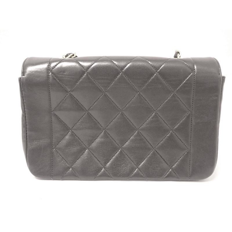 CHANEL シャネル ラムスキン マトラッセ ダイアナ シングル チェーン 