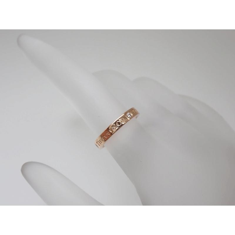 な*な様 Tiffany & Co. フラットバンドリング 9号 TIFFANY&Co.】ティファニー フラットバンド リング・指輪 9号